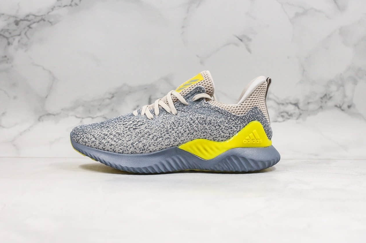 Adidas Alphabounce Beyond Running Shoes - Yellow/Blue | Shop Now!