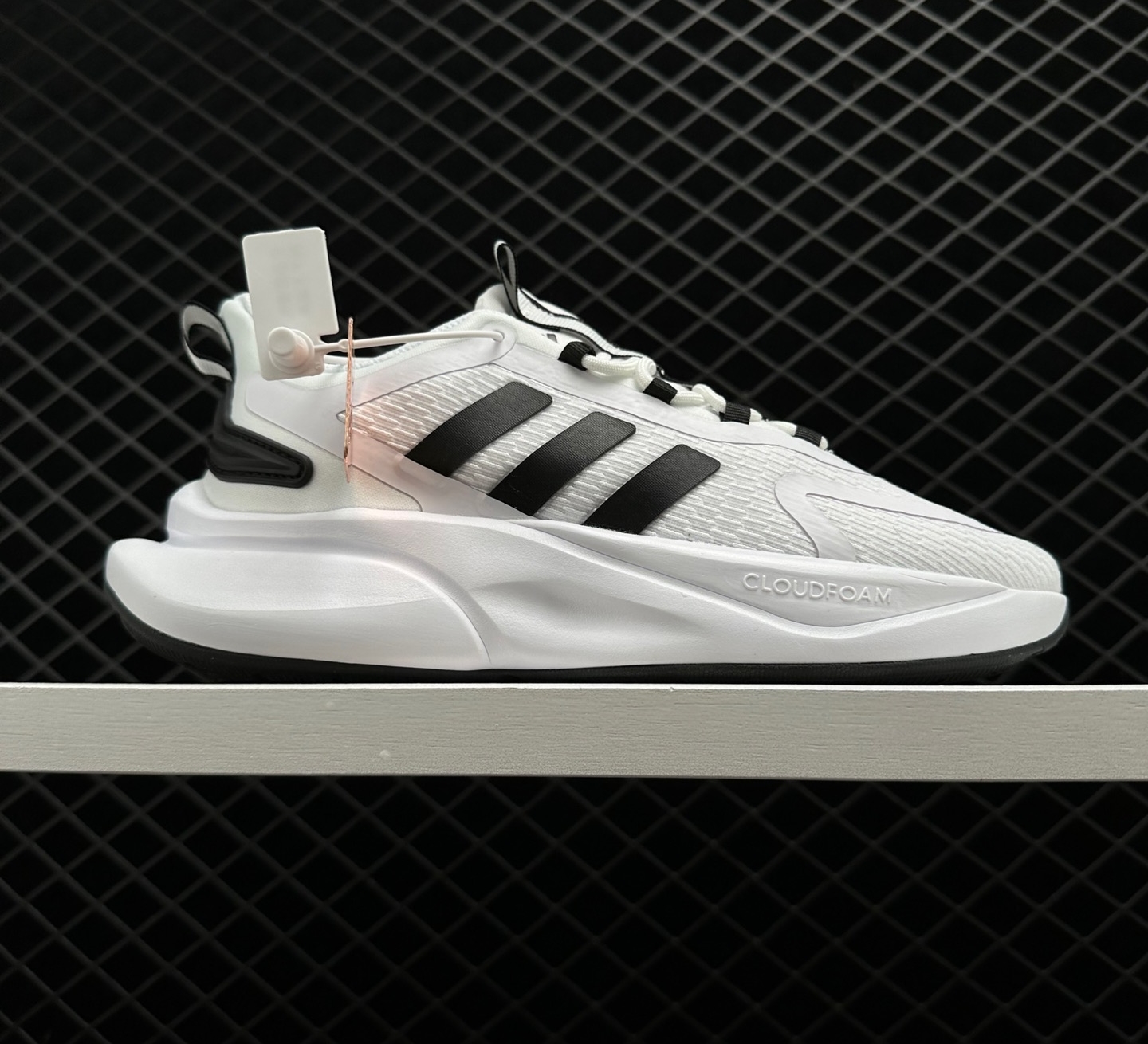 Adidas Alphabounce Cloud White Black - Premium Athletic Footwear