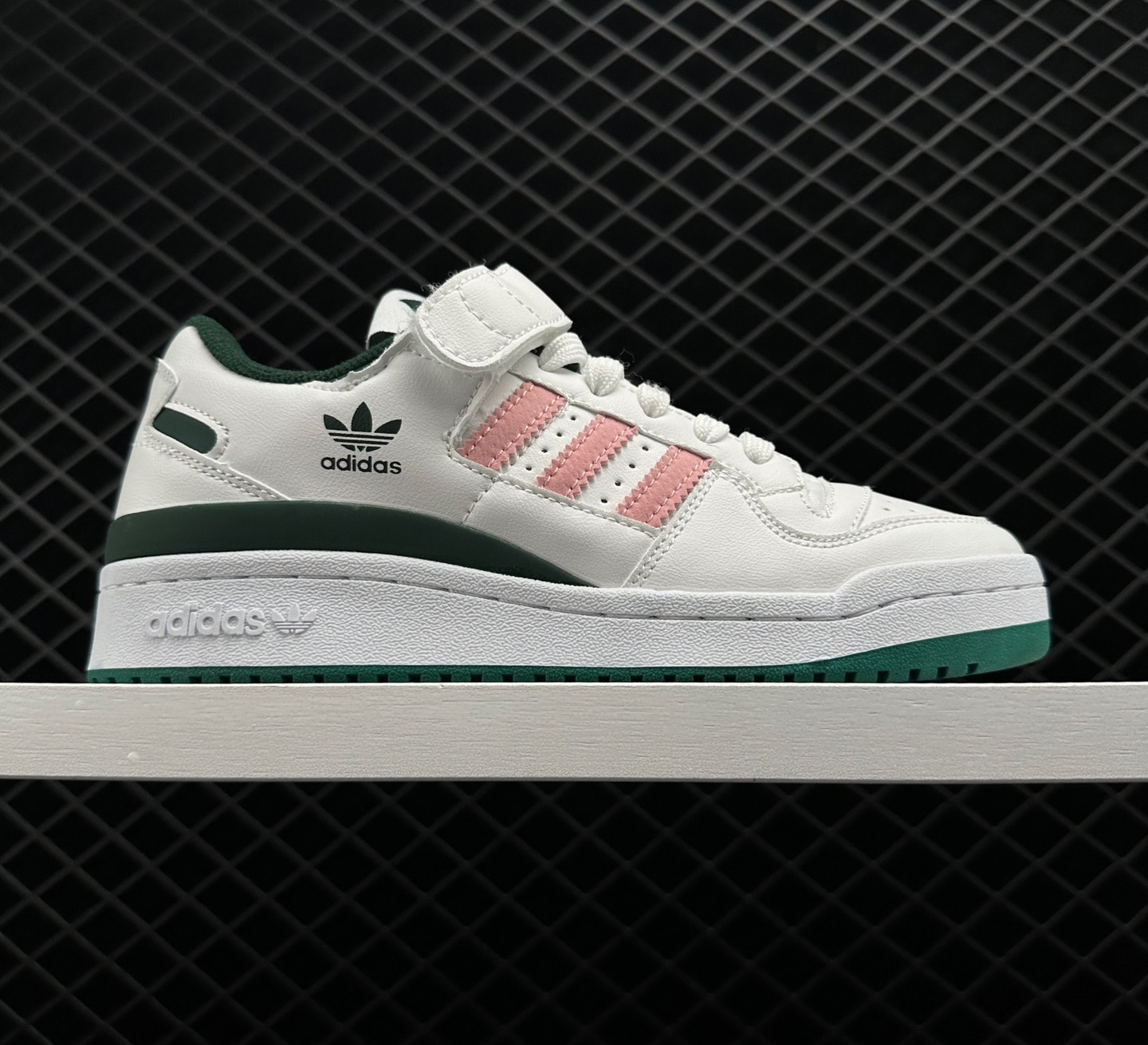 Adidas Originals Forum Low 84 White Green Pink - Stylish and Trendy Sneakers