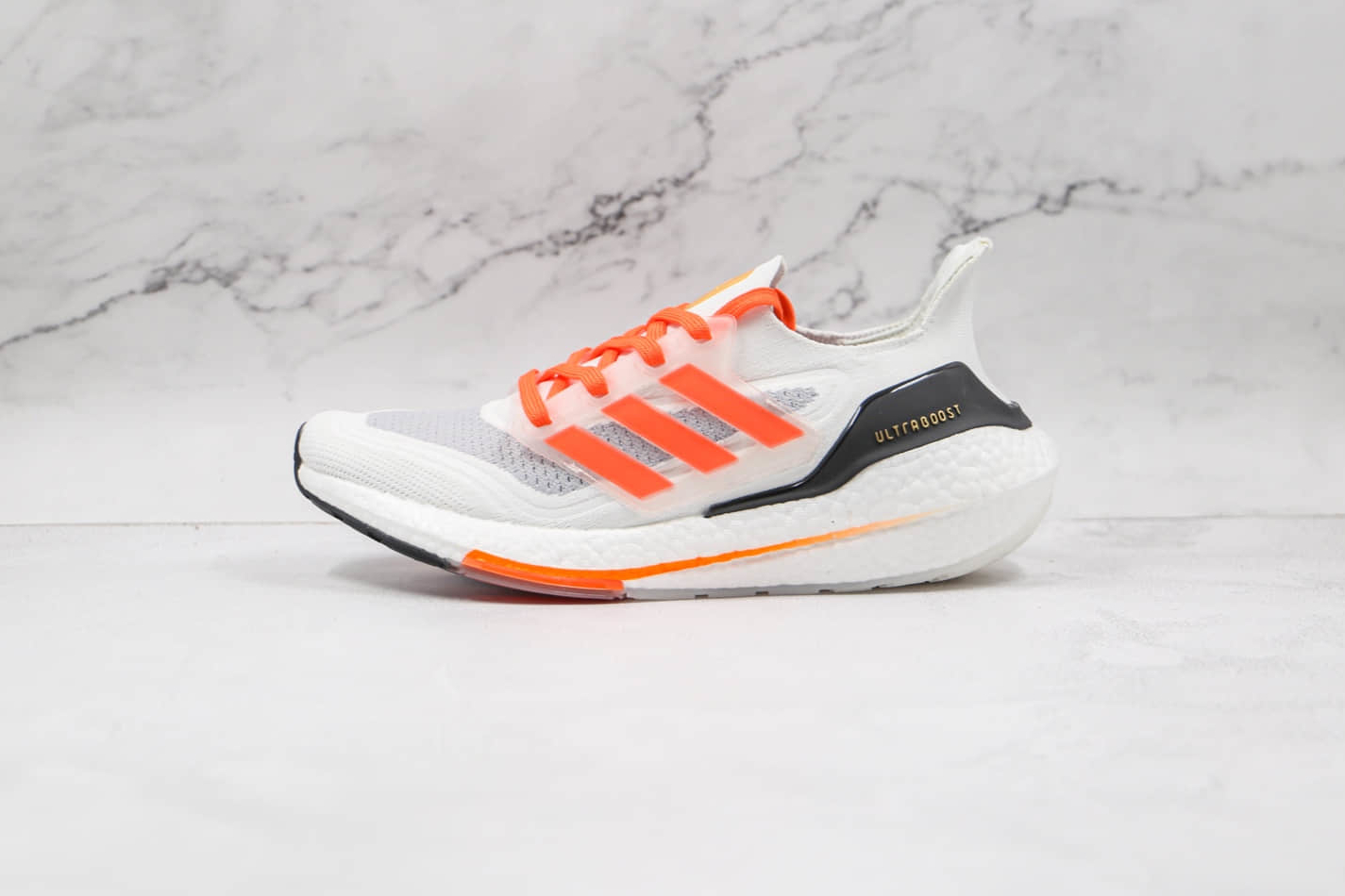 Adidas UltraBoost 21 'Grey Screaming Orange' FY0375 - Stylish and Performance-Driven Running Shoes