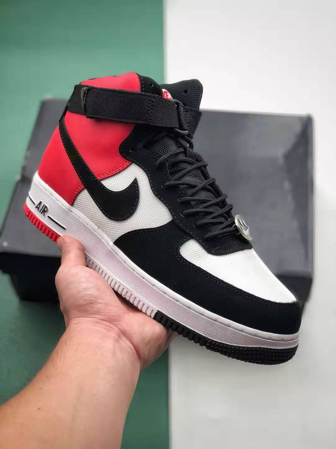 Nike Air Force 1 High 07 LV8 Have a Nike Day - Black/White/Red | CI2306-303