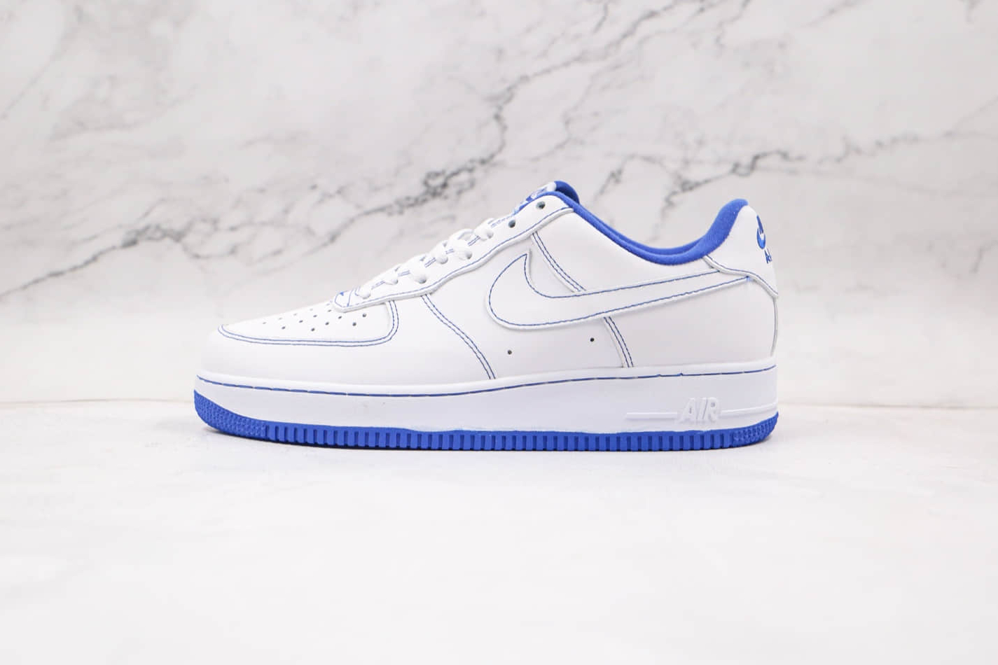 Nike Air Force 1 Low White Navy Blue CV1752-101 - Stylish and Classic Footwear