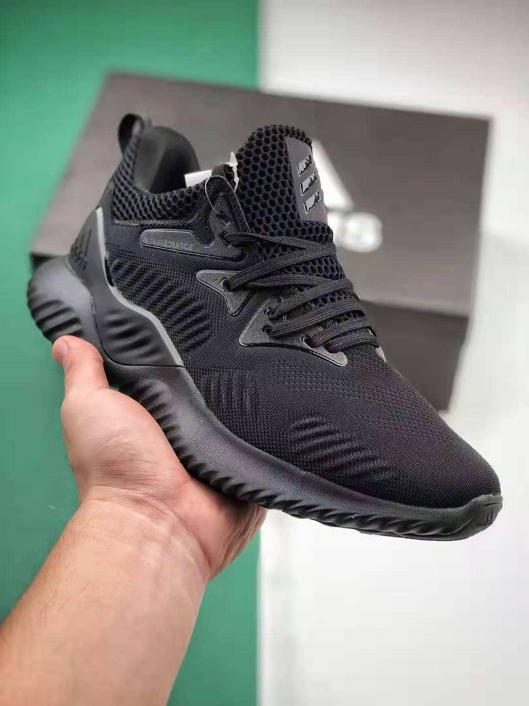 Adidas Alphabounce Beyond Core Black Shoes - AC8271 | Lightweight and Durable Sneakers