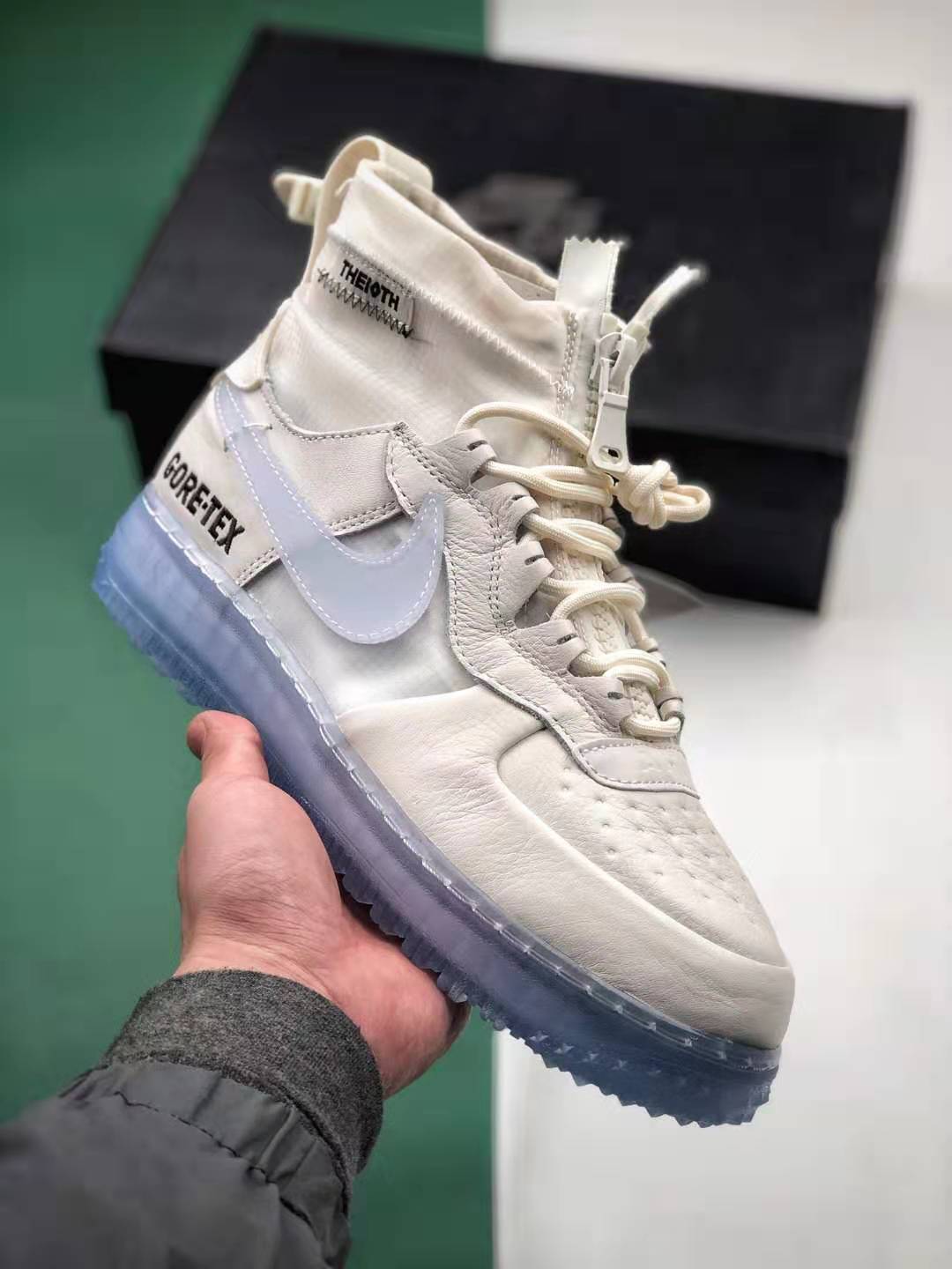Nike Air Force 1 High Gore-Tex Phantom White CQ7211-002 - Premium Sneakers for All-Weather Comfort