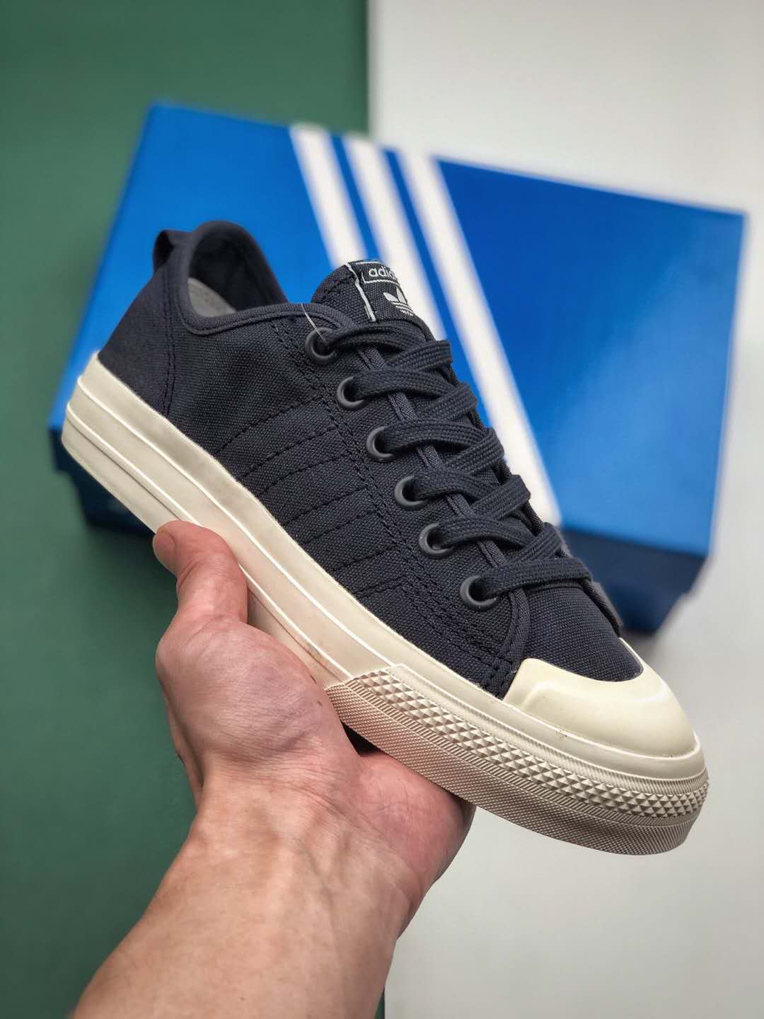 Adidas Nizza RF 74 Black GX8485 - Stylish and Classic Footwear