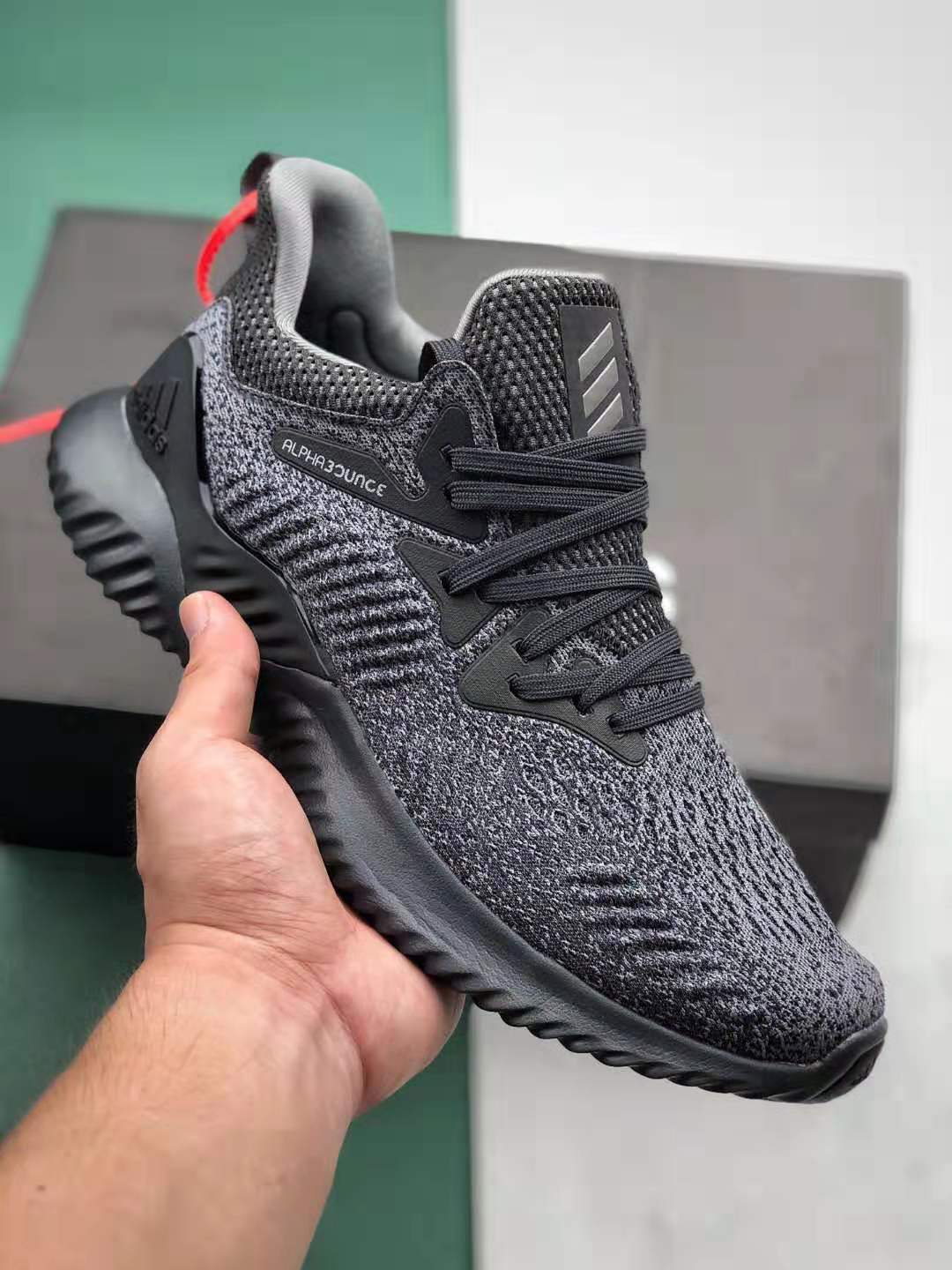 Adidas Alphabounce Beyond 'Carbon' AQ0573 - Performance-focused Running Shoes