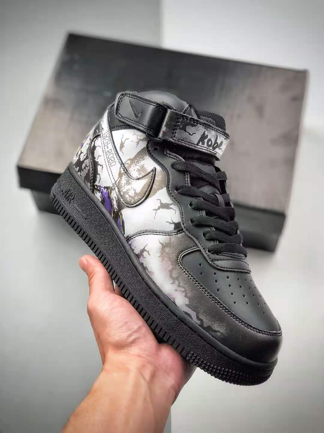 Nike Air Force 1 High 'Kobe' AQ8021-002 - Premium Basketball Shoes