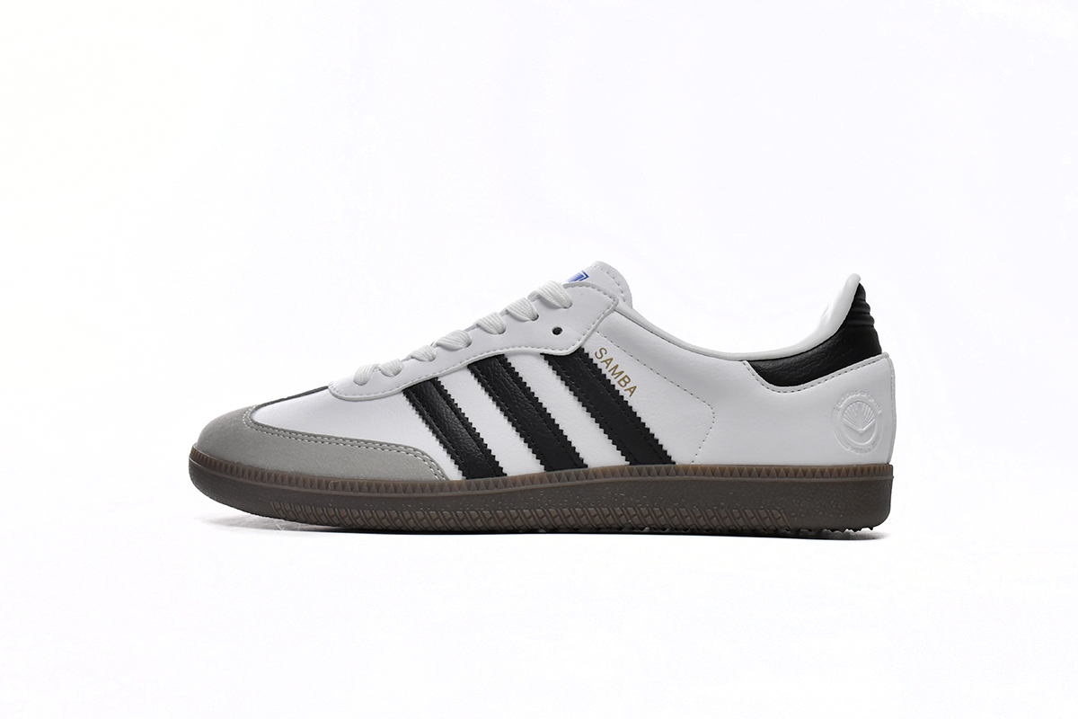Adidas Originals Samba White Black Gray Unisex FW2427 - Iconic Retro Sneakers